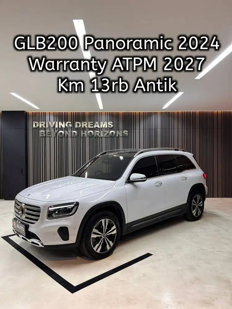 Mercedes Benz GLB200 Progressive Line 2024 mercy GLB 200 Putih Km13rb