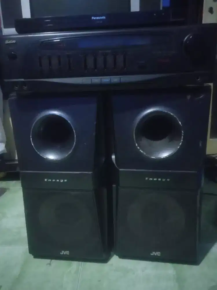 Speaker shopwoper JVC. Full set