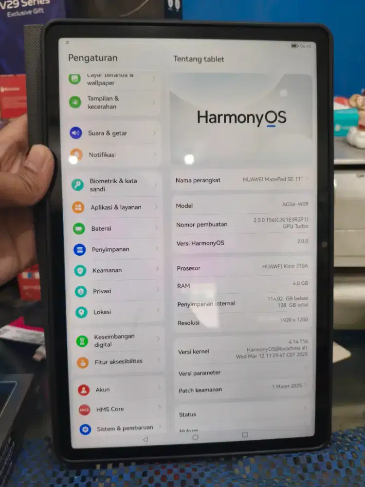 Huawei mate pad SE 11 4/128 grey
