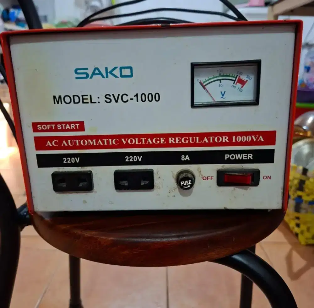 Dijual Stabilizer / Stavolt SAKO SVC-1000 (1000VA)