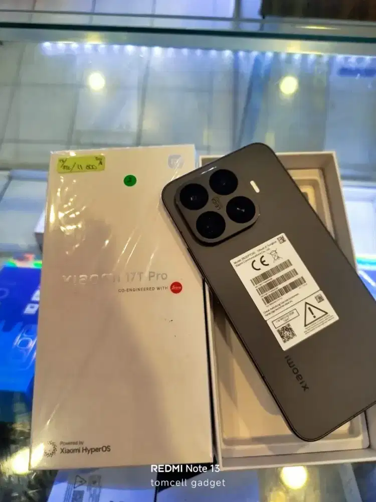 XIAOMI 17T PRO 12/512 PEMAKAIAN 2 MINGGU MULUS