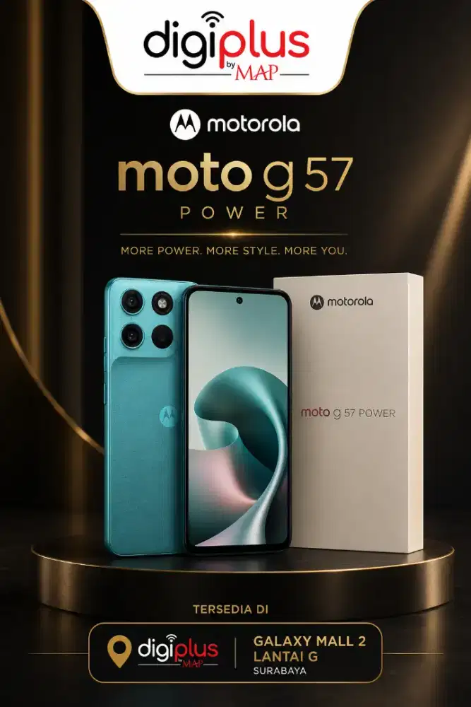 JUAL HP BARU MOTOROLA G57 POWER 8/256GB Fluidity