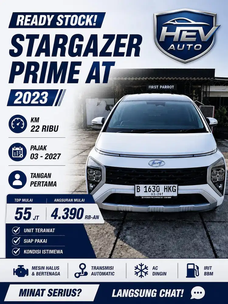 Hyundai Stargazer 2023 Bensin