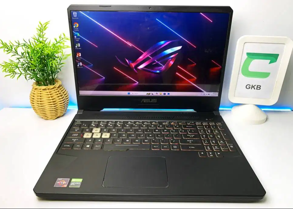 Laptop Asus Gaming Ram 16gb VGA 3gb Nvidia GTX FHD IPS Aura RBG Ssd 51