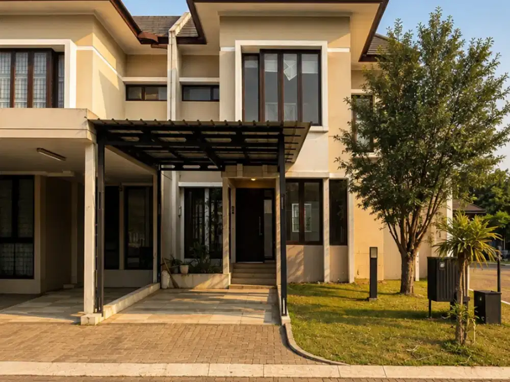 UNIT LANGKA ! Eminent Lebar 9 BSD City hadap taman only 3M an