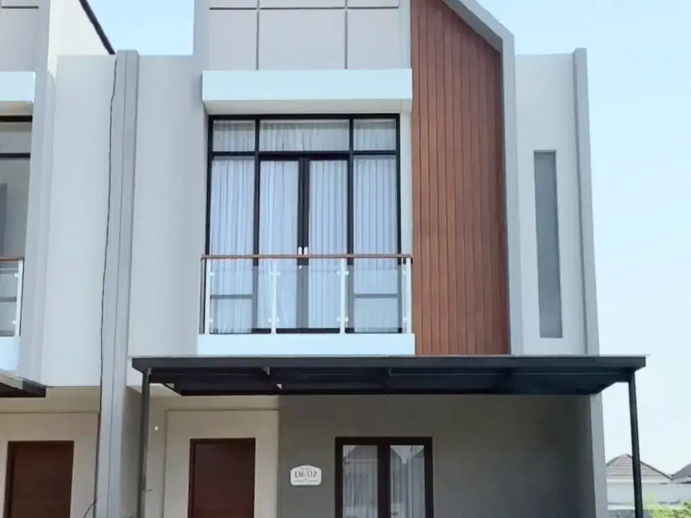 Rumah baru  , fasum kolam renang , dekat bandara juanda
