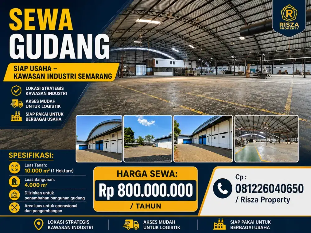 Sewa Gudang Area Semarang Barat, Area Kawasan Pergudangan