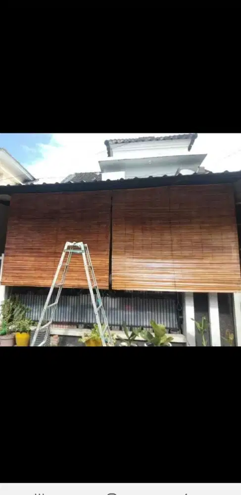 Tirai rotan,tirai bambu dan kayu