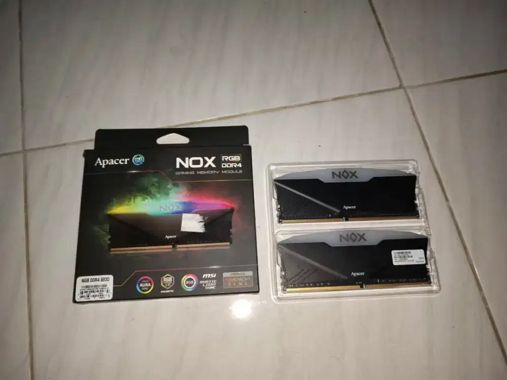 RAM Apacer Nox RGB 16 GB DDR4 3200mhz Kit 2x8