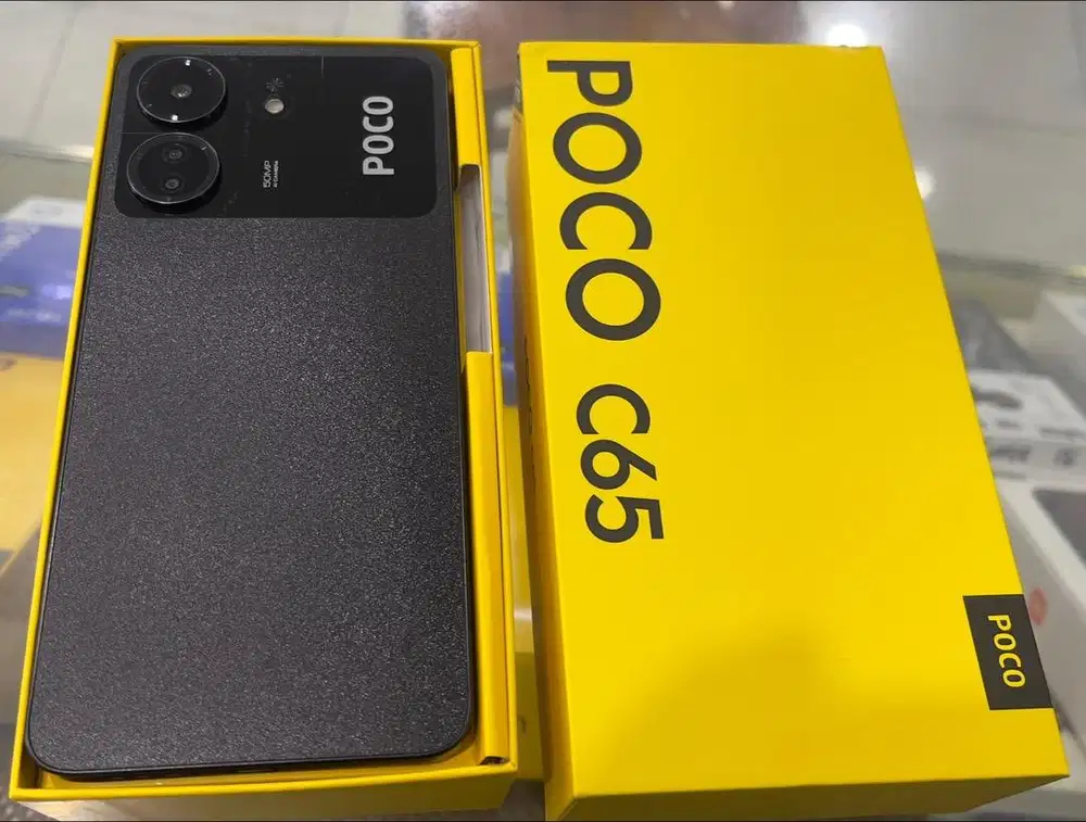 Poco C65 ram 6/128gb bekas nominus