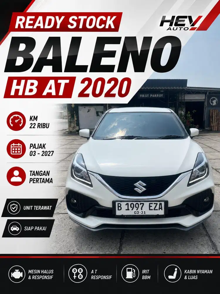 Suzuki Baleno 2020 Bensin