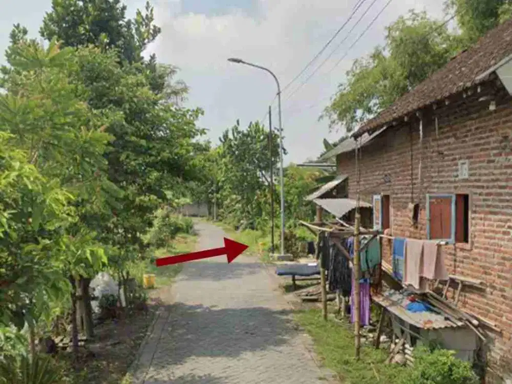 Tanah Pekarangan Murah siap Bangun di Desa Ganggang Panjang, Tanggulangin, Sda