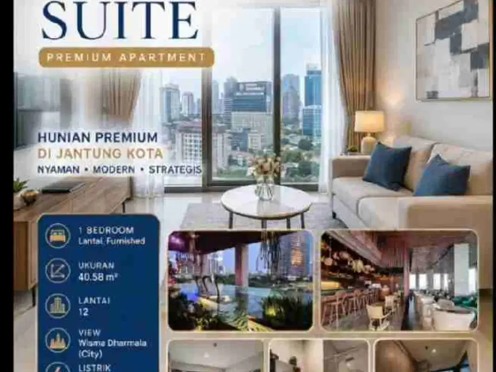 dijual apartemen mewah sudirman suite Jakarta Pusat