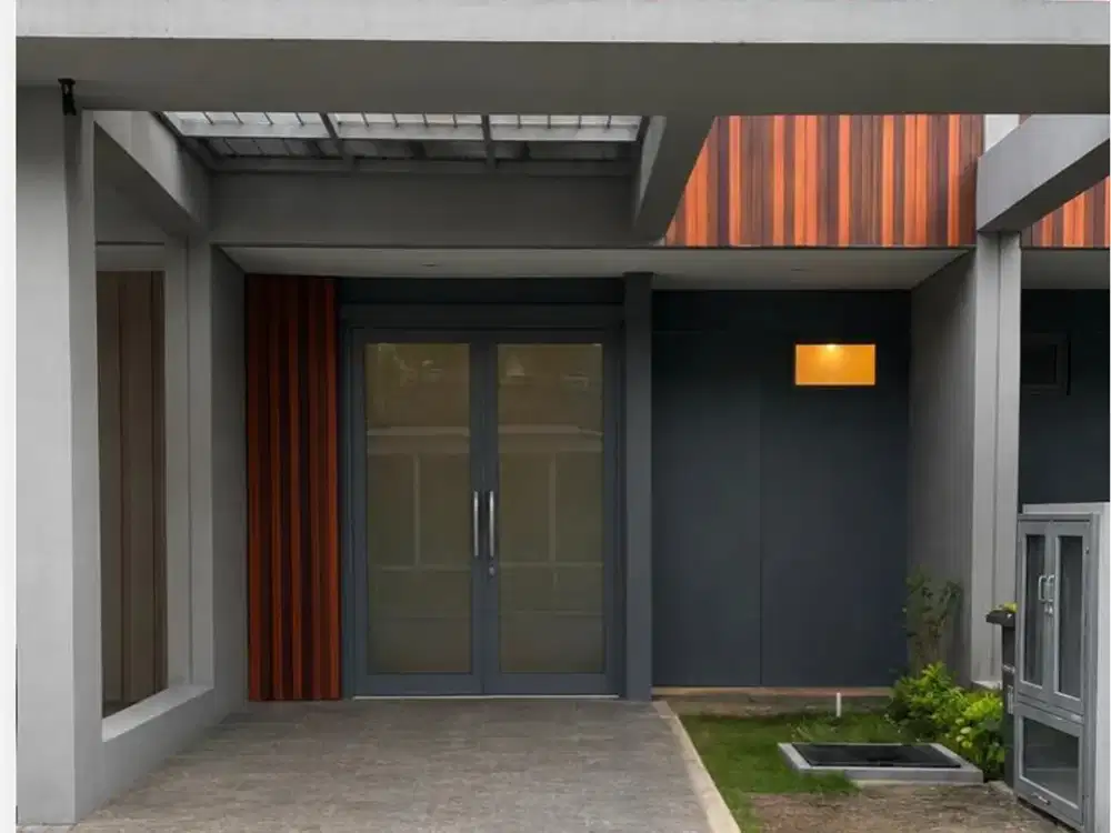 DIJUAL RUMAH DG CUSTOM FURNISHED DI ASERA NISHI HARAPAN INDAH BEKASI
