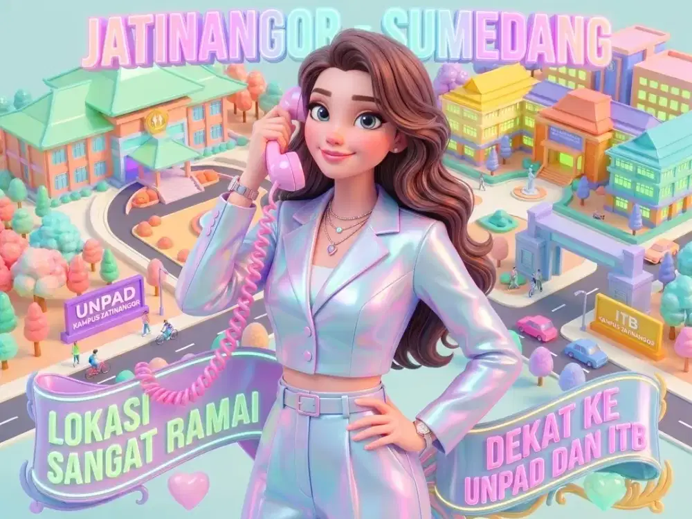 JUAL TANAH DI JATINANGOR, CIBIRU, CILEUNYI, SUMEDANG.