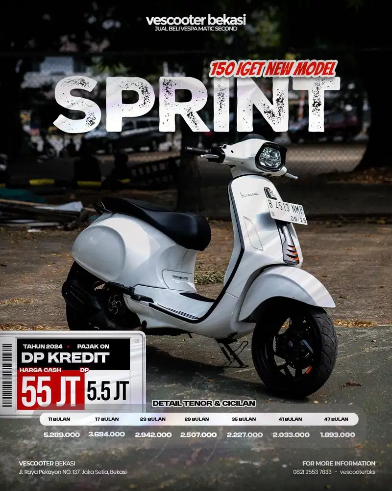 PIAGGIO VESPA MATIC SPRINT S 2024