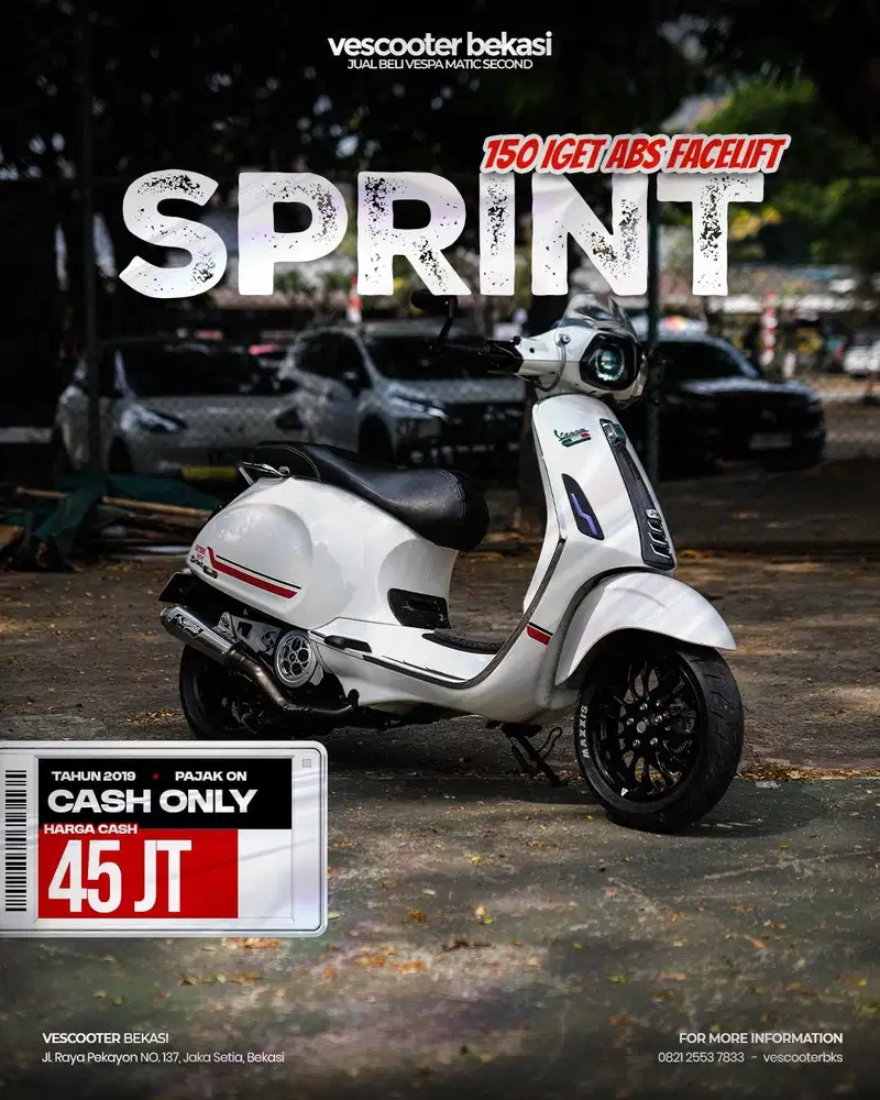 VESPA SPRINT 150 IGET ABS FACELIFT 2019