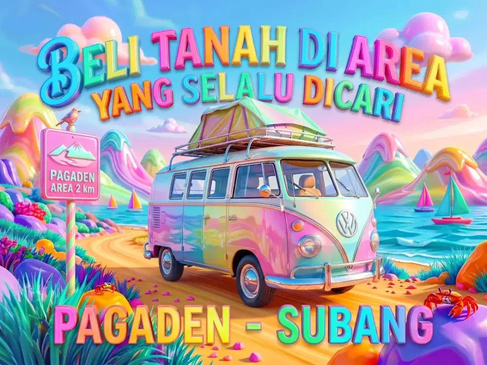 JUAL TANAH DI PAGADEN, SUBANG, JAWA BARAT.