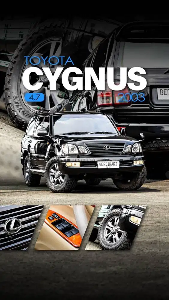 Toyota Land Cruiser Cygnus 4.7 tahun 2003