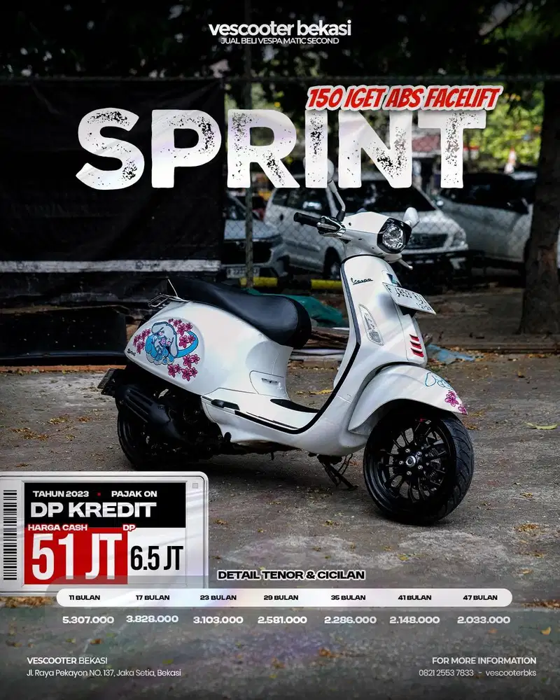 VESPA SPRINT 150 IGET ABS FACELIFT 2023