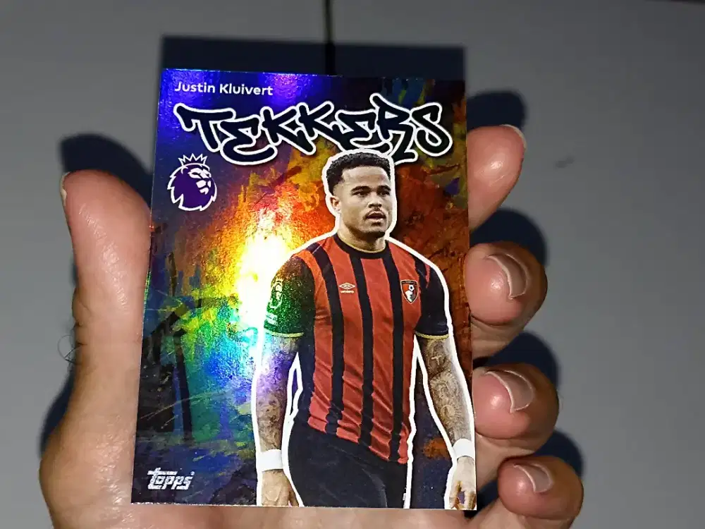 Kartu Bola Justin Kluivert Original