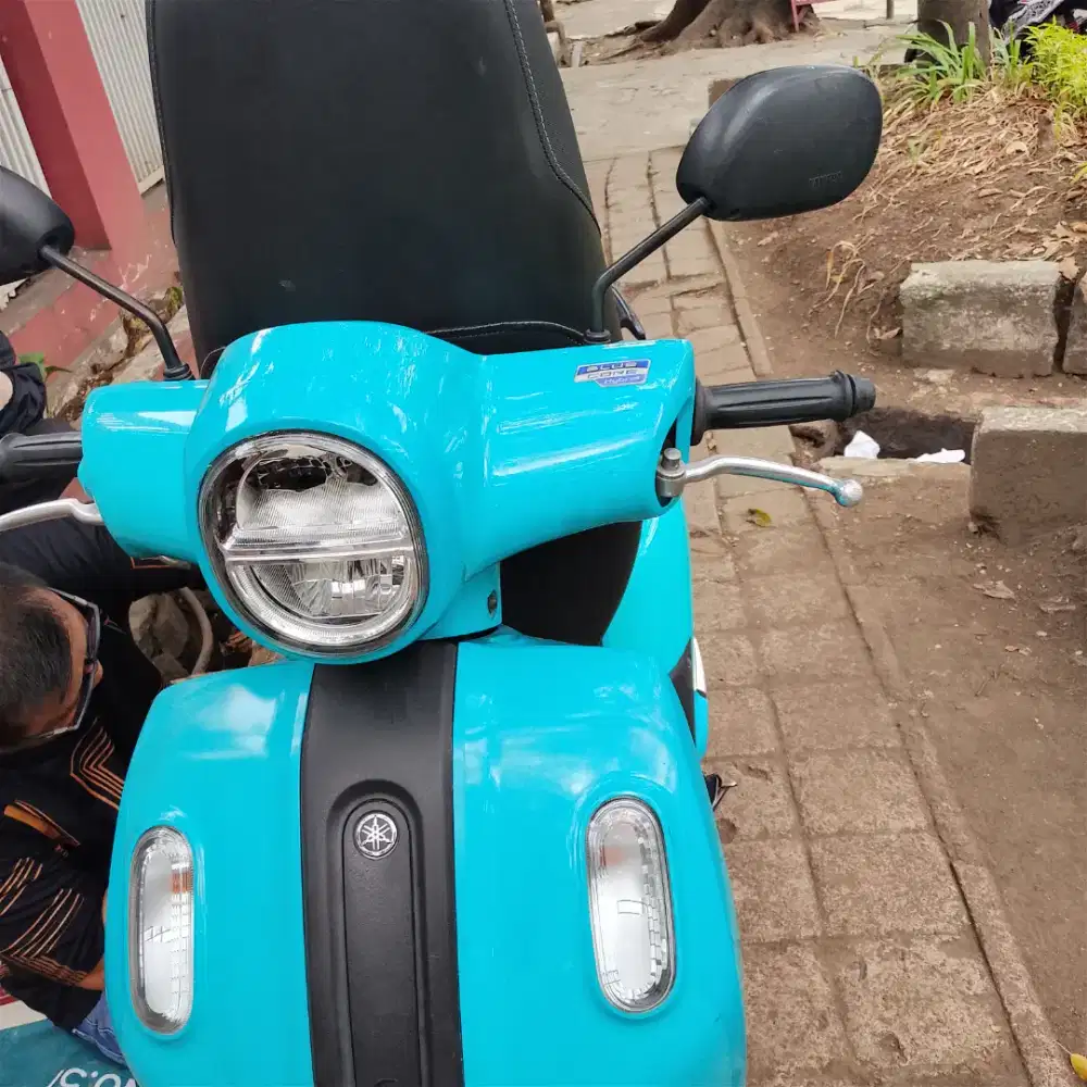 Jual Yamaha fazzio 2022 hijau mulus