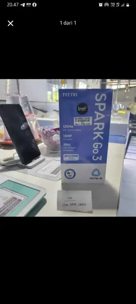 TECNO SPARK GO 3 4/64 | ATLANTIS DAHSYAT