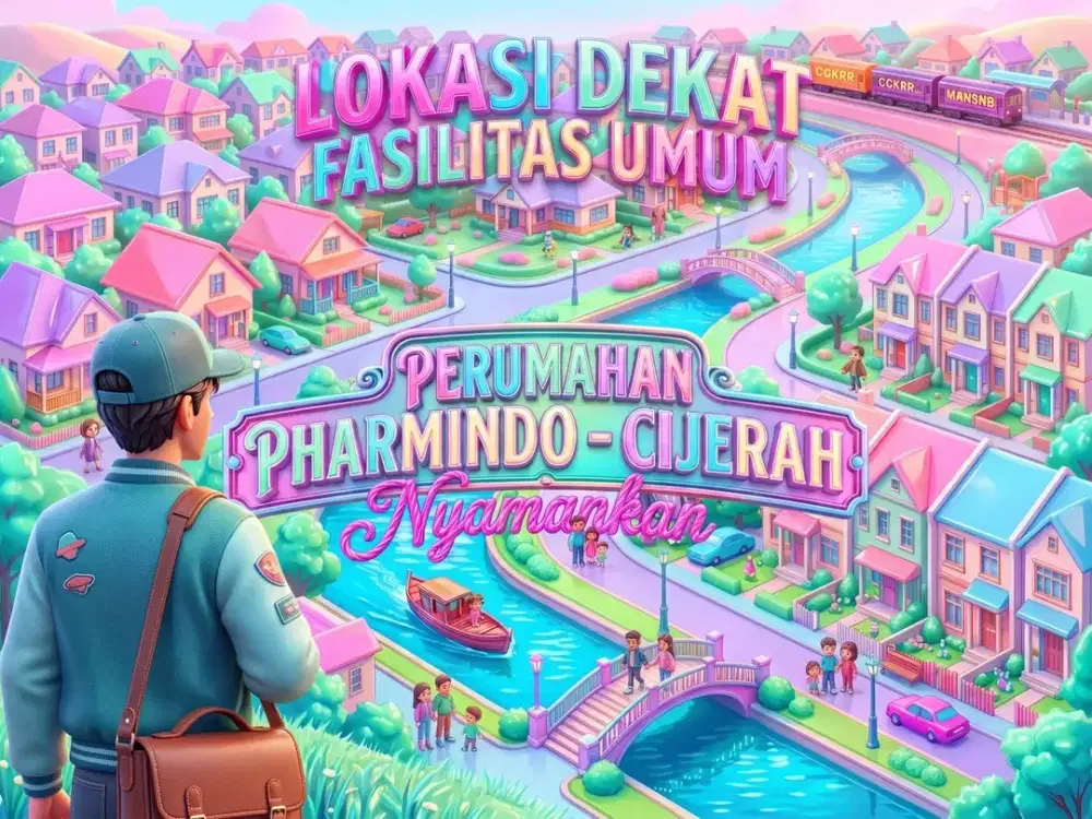 SEWA RUMAH DI KOMPLEK PHARMINDO, CIJERAH, MELONG, CIMAHI SELATAN.
