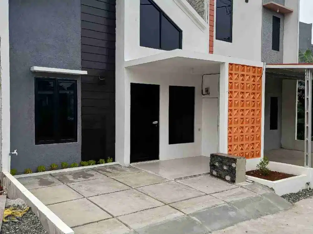 Rumah bebsa custom tercantik kompetitif disekitar cluster private