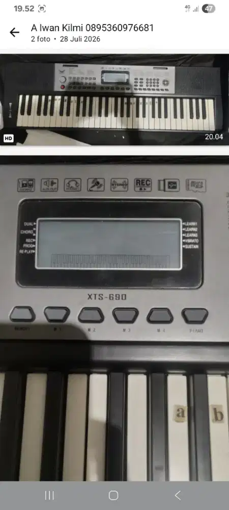 Jual keyboard piano