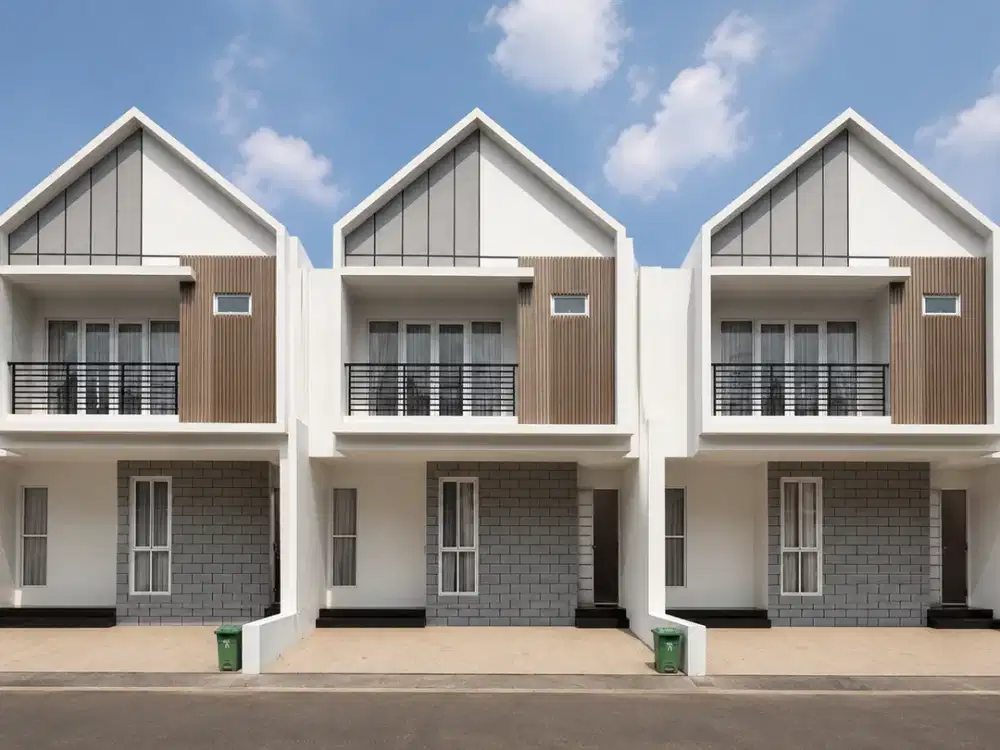 Scandinavian House di Leuwinanggung  dekat Tol Cimanggis
