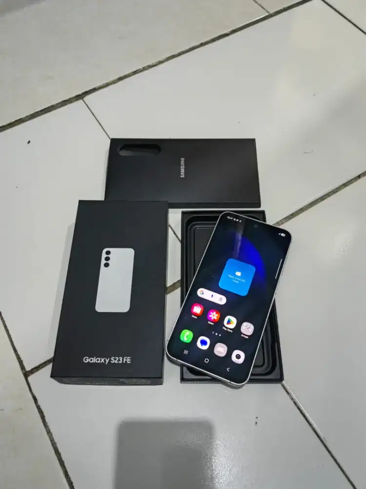 Samsung S23 fe 8/128 Sein fullst mlusss 98% lancarr jyaa no kndalaa