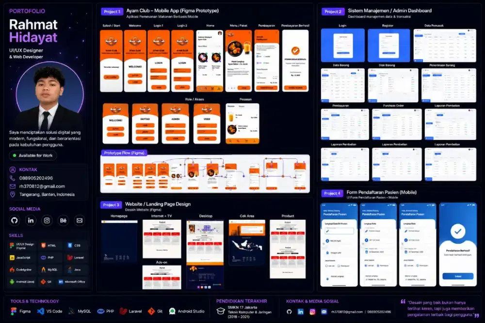 Jasa buat web dan aplikasi
