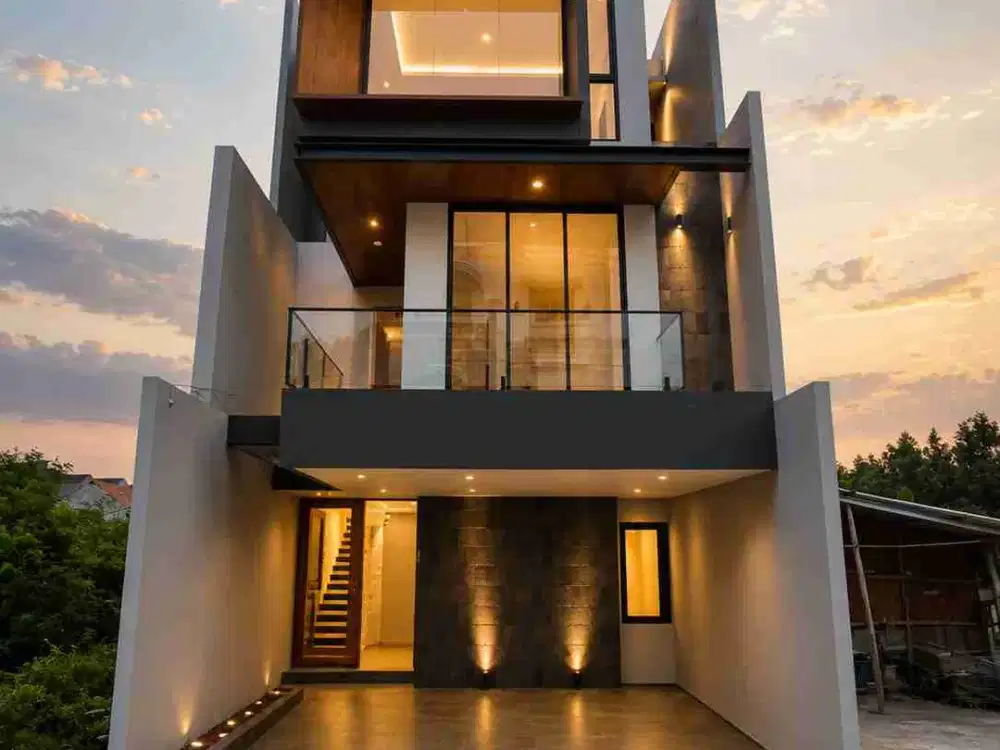 Rumah baru dalam townhouse dekat kebagusan