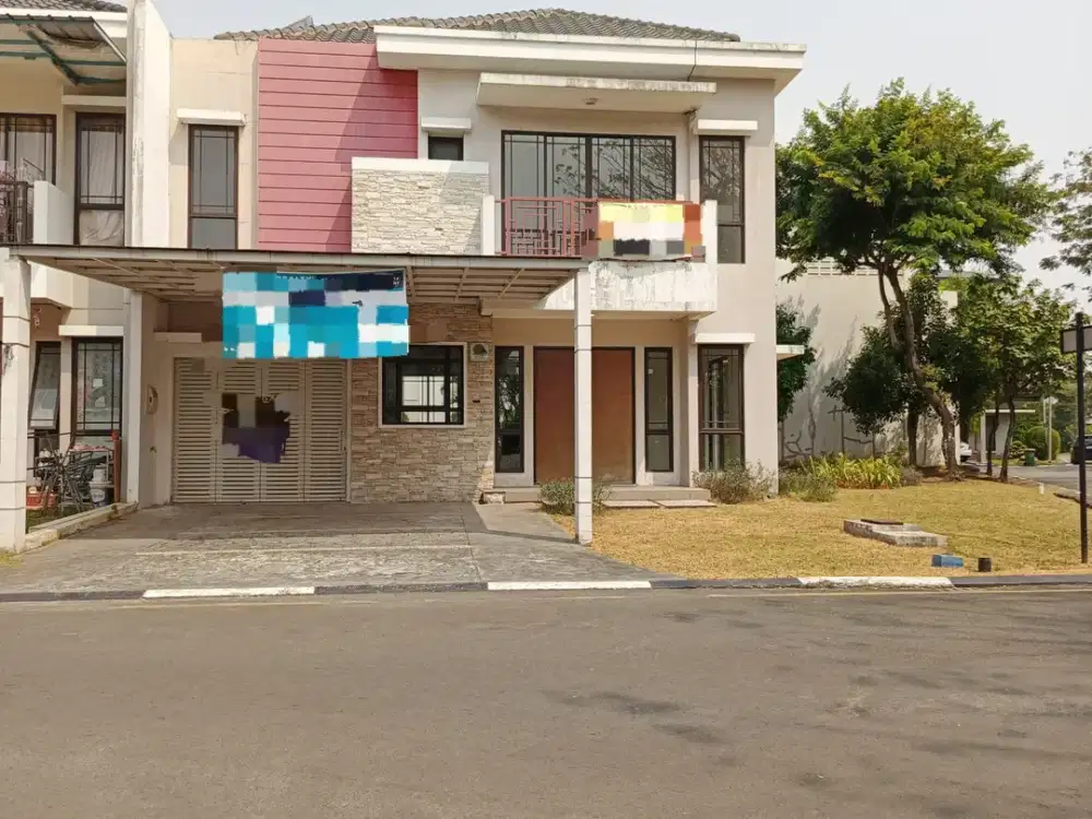 RUMAH MODERN MINIMALIS HOEK 2 LT DI GREEN LAKE CITY CIPONDOH TANGERANG