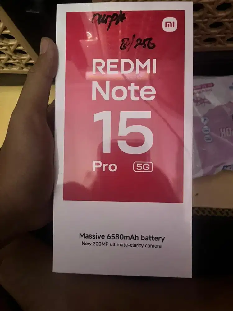 Xiomie redmi note 15pr 8/256