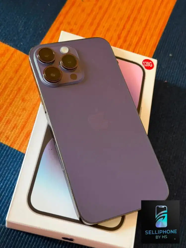 Iphone 14 Promax 128gb Ex Inter Deep Purple