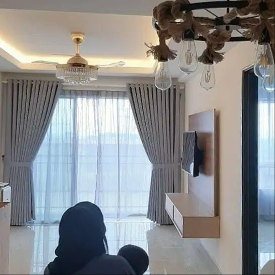 Penyedia Gorden Blackout Pasang Skat Klinik Hordeng Gordyn Vitrase