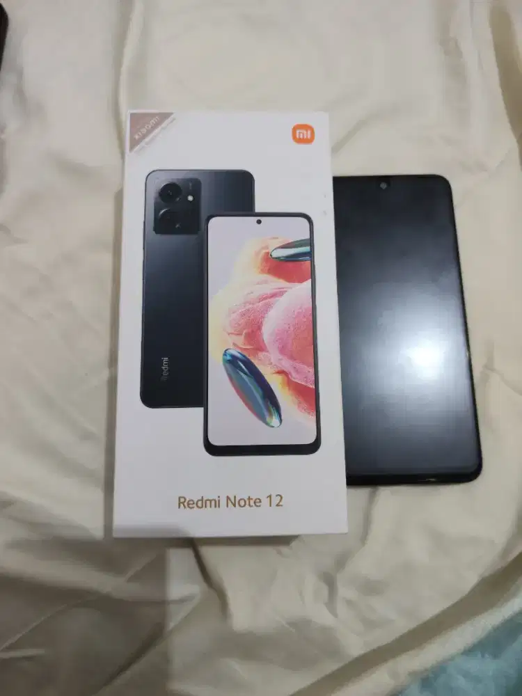 Redmi note 12 4G 6/128 fullset hitan