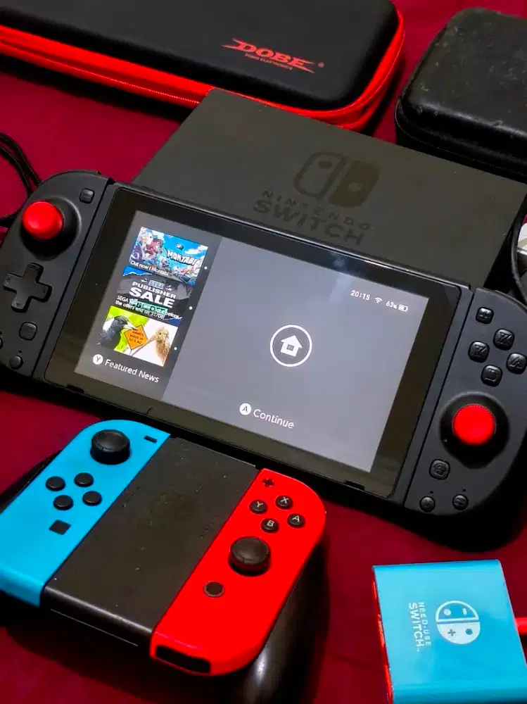 Nintendo Switch V1 OFW Neon