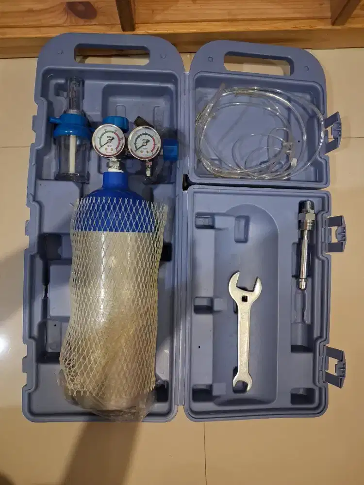 Tabung O2 2 Liter Portable- Oksigen Portable 2L- Tabung Alumunium 2L