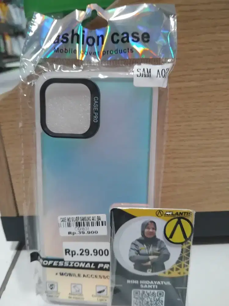 CASE IMD SILVER SAMSUNG A03 | ATLANTIS DAHSYAT
