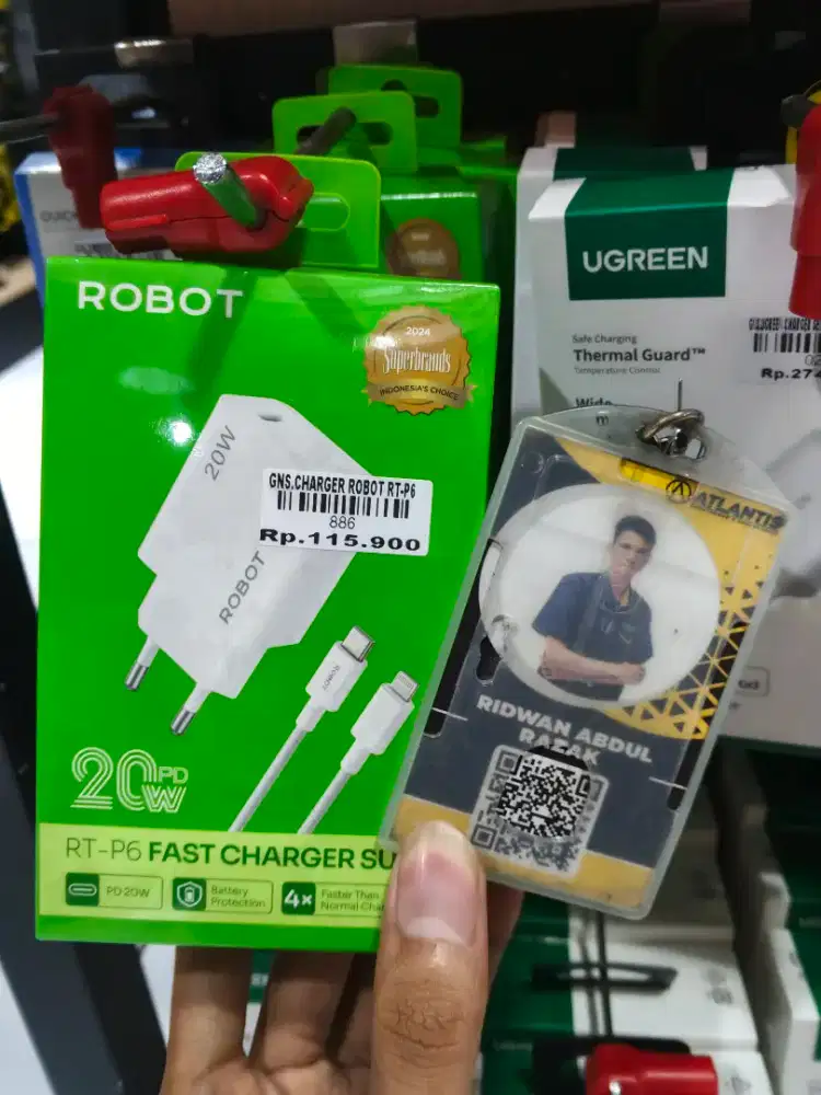 GNS. CHARGER ROBOT RT-P6 | ATLANTIS DAHSYAT