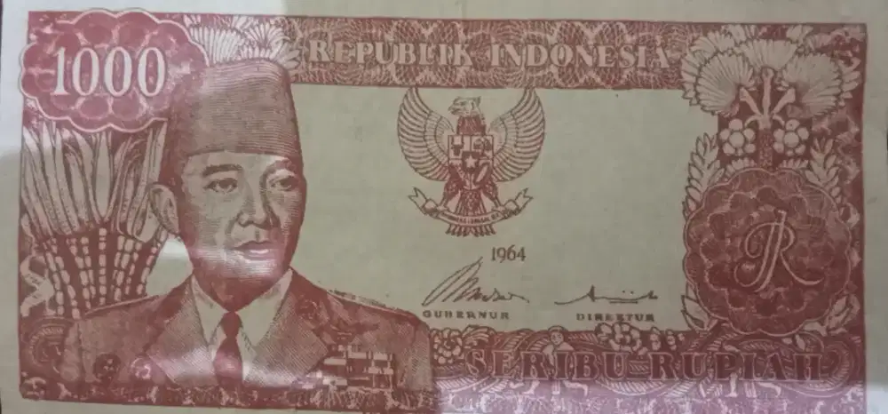 Uang kuno Soekarno emisi 1964
