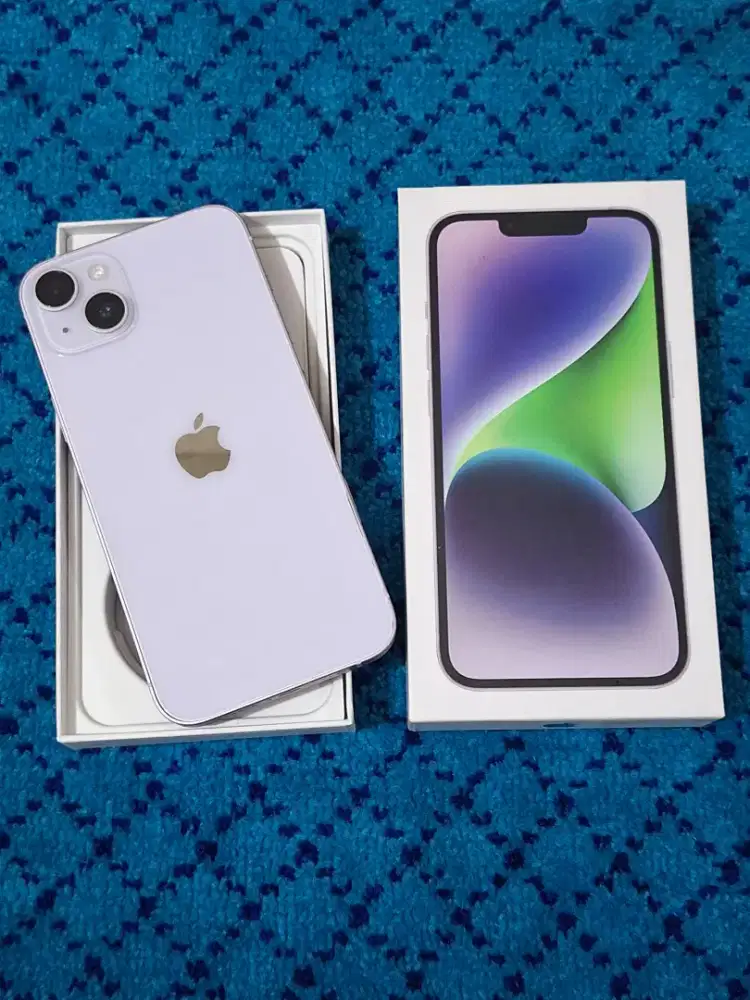 iPhone 14 plus 128gb fullset mulus no minus