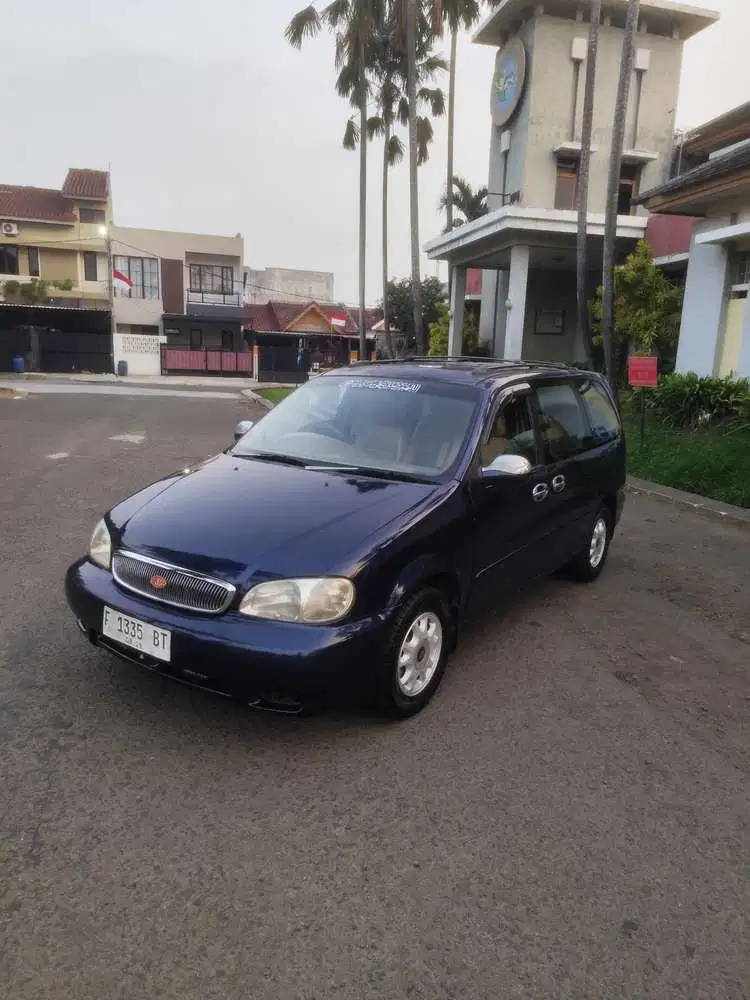 Kia Carnival GS Metik 2001 Mesin Halus & Pajak Hidup