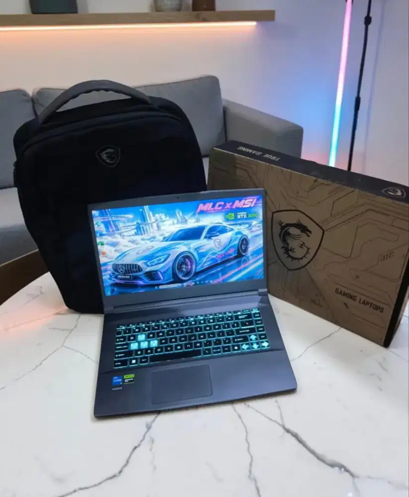 MSI THIN 15 GAMING — CORE i5 GEN 12 + RTX 3050