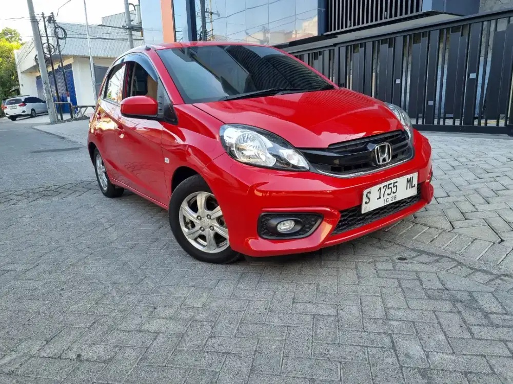 HONDA BRIO 1.2 E MANUAL 2016 MERAH