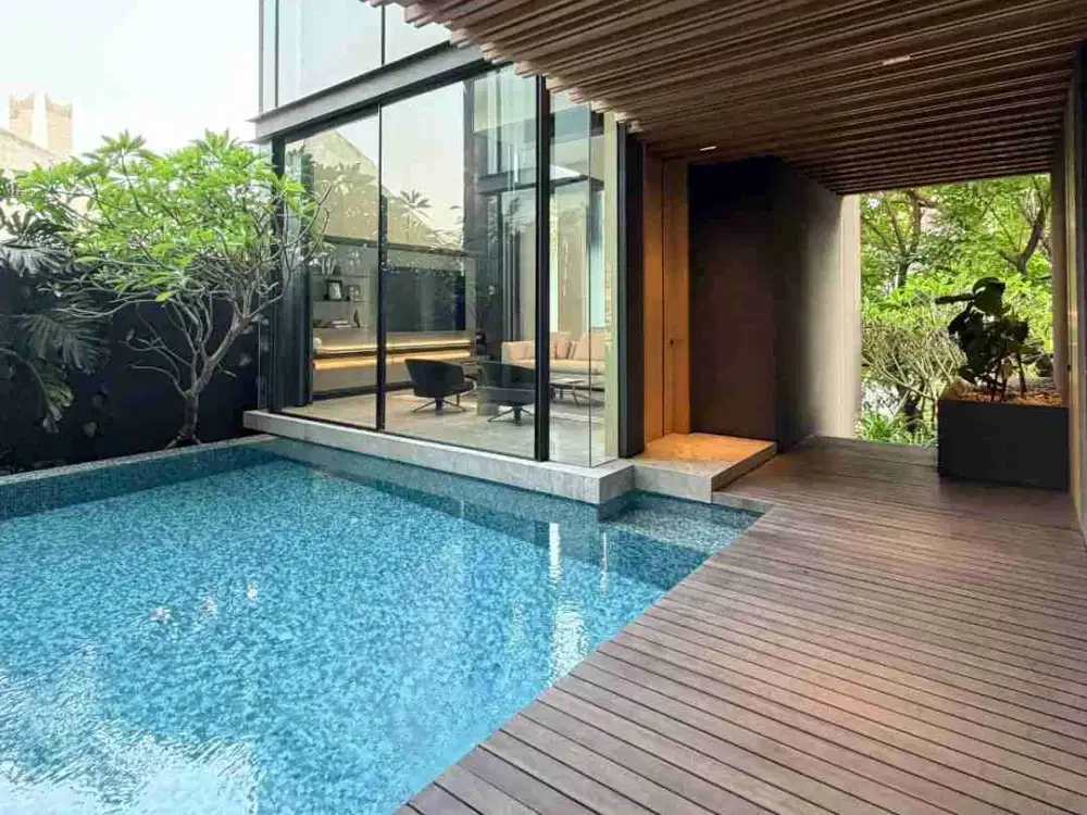 Dekat SCBD, Dijual Rumah Baru Mewah Siap Huni di Senopati Keb Baru Jakarta Selatan