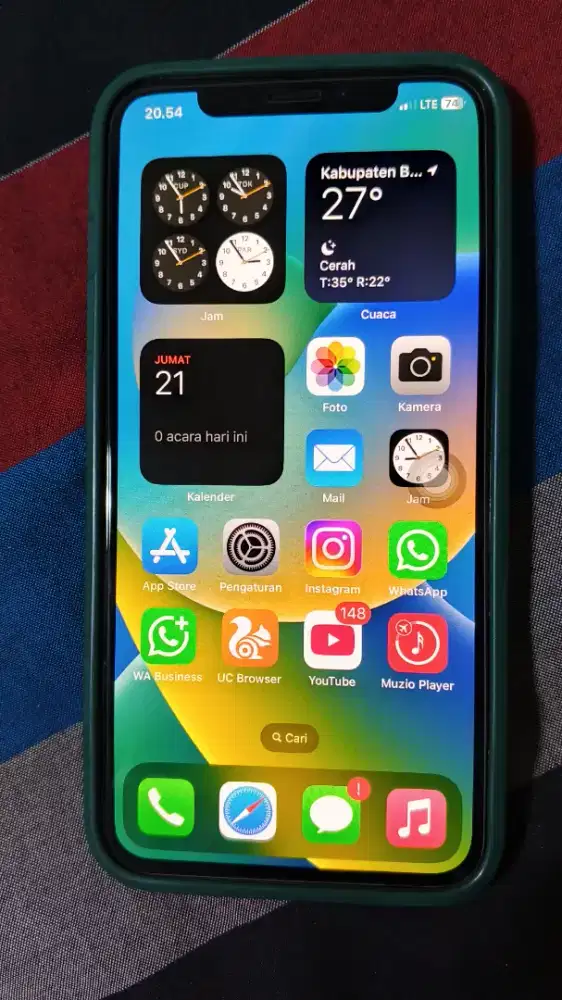 Di jual HP Iphone X 256GB (Inter)